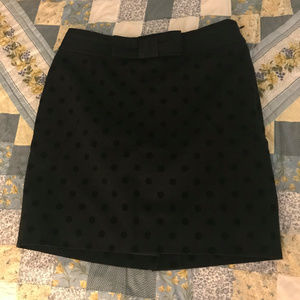 Black Polka Dot Skirt